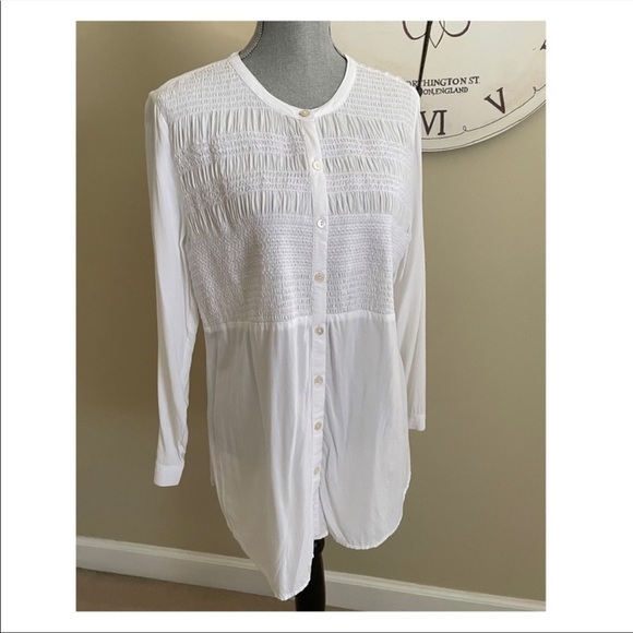 J. JILL TUNIC WHITE SIZE LP - Picture 8 of 8